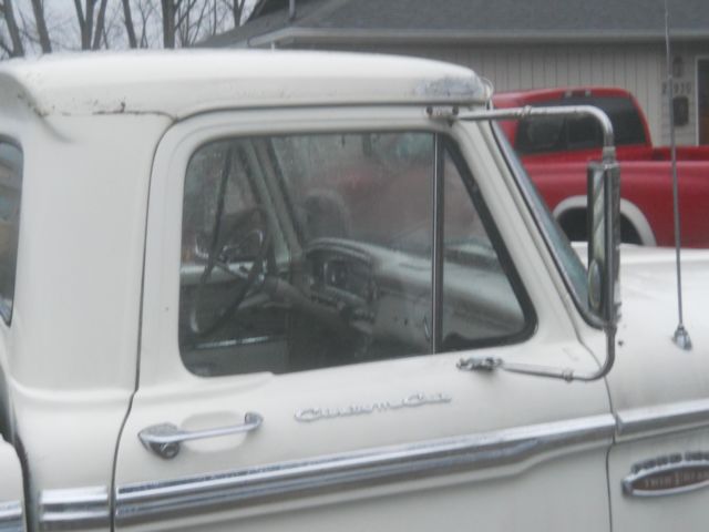 1965 White Ford F-250 Standard Cab Pickup