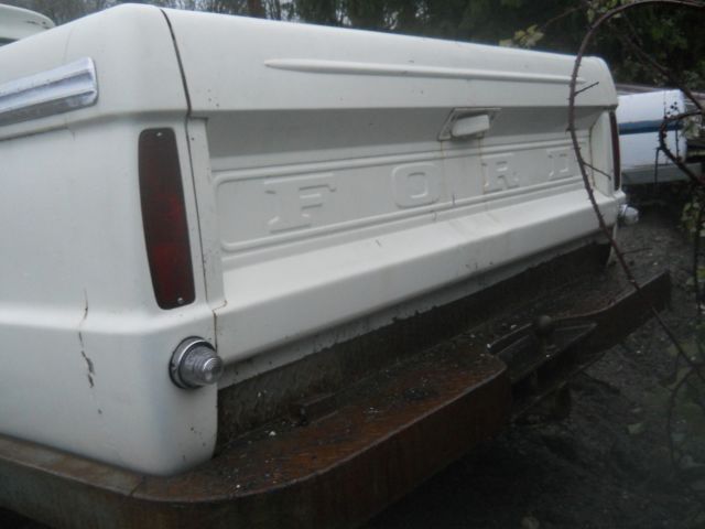 1965 White Ford F-250 Standard Cab Pickup