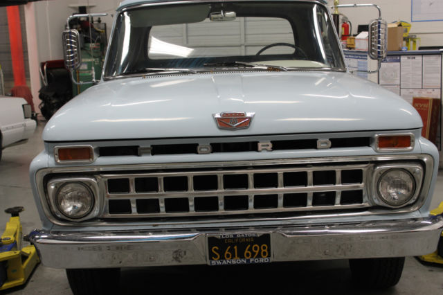 1965 Blue Ford F-100