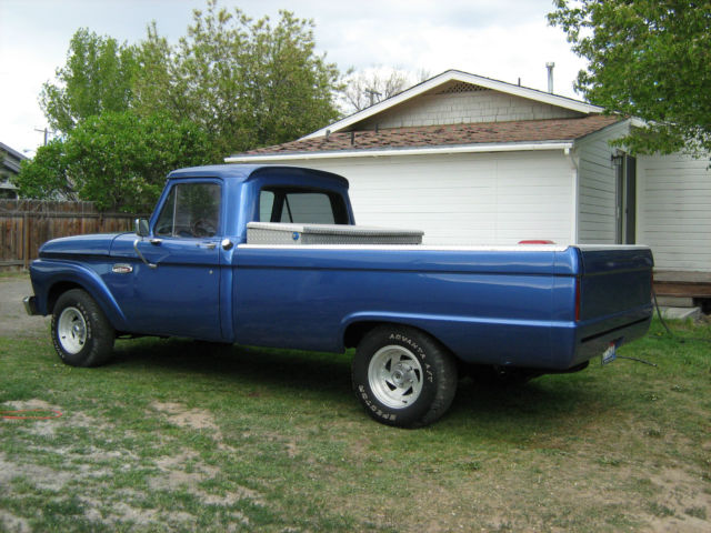 1965 Blue Ford F-100