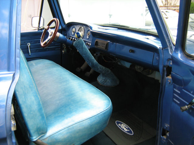 1965 Blue Ford F-100