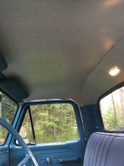 1965 Blue Ford F-100 Standard Cab Pickup