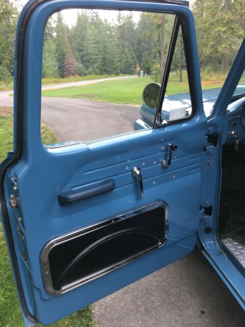 1965 Blue Ford F-100 Standard Cab Pickup