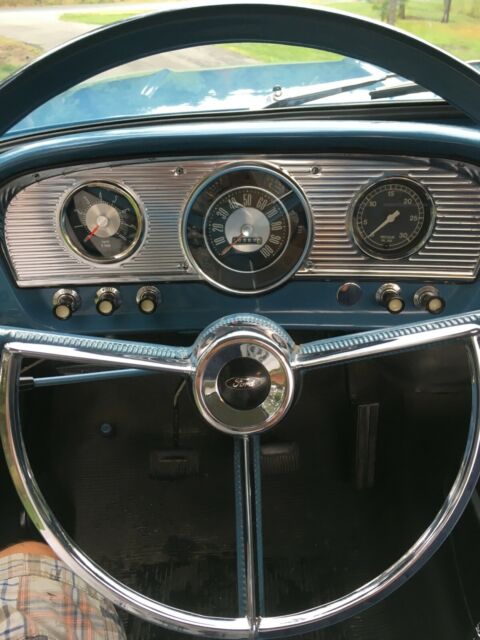 1965 Blue Ford F-100 Standard Cab Pickup