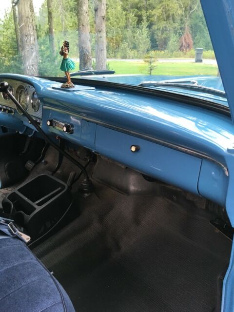 1965 Blue Ford F-100 Standard Cab Pickup