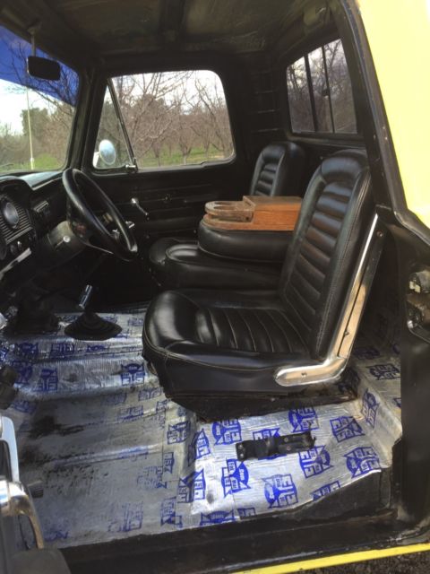 1965 Yellow Ford F-100