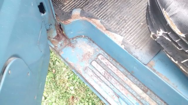 1965 Blue Ford F-100 Standard Cab Pickup