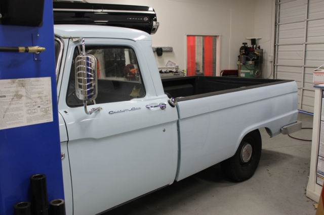 1965 Blue Ford F-100