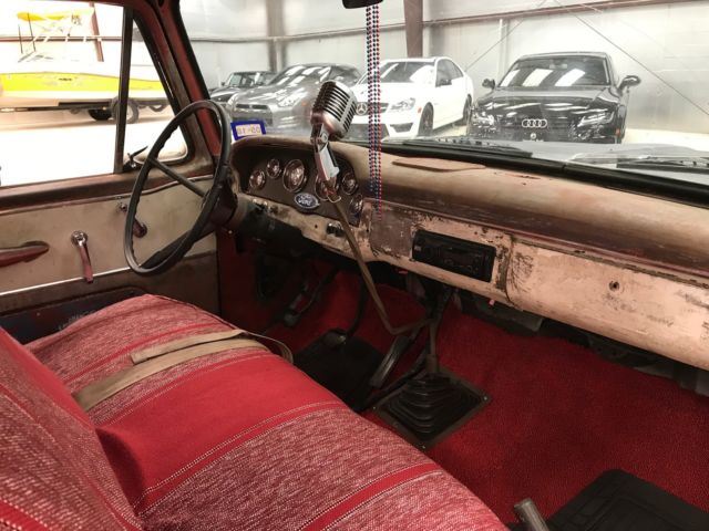 1965 Black Ford F-100 Standard Cab Pickup