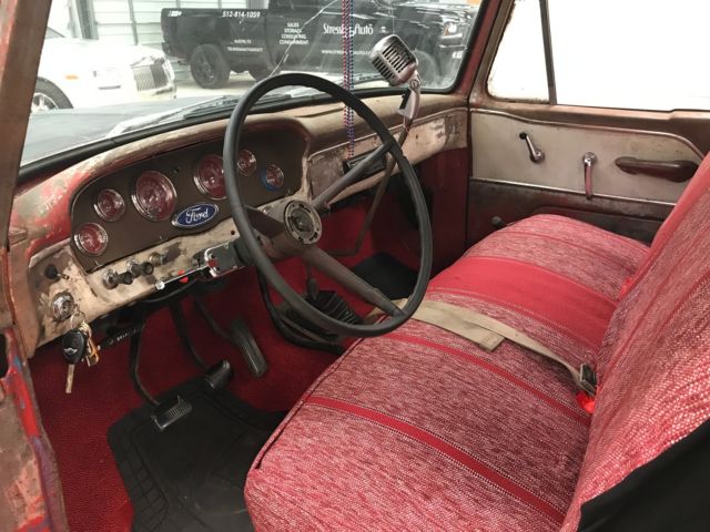 1965 Black Ford F-100 Standard Cab Pickup