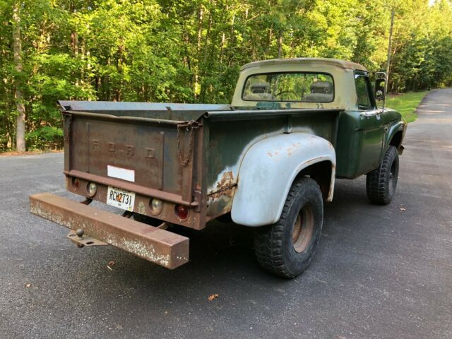 1965 Green Ford F-100 Standard Cab Pickup