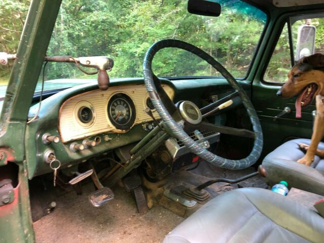 1965 Green Ford F-100 Standard Cab Pickup