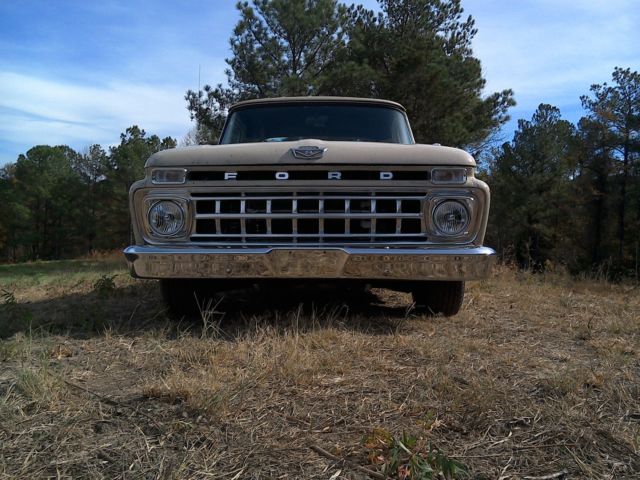 1965 White Ford F-100 Pickup Truck
