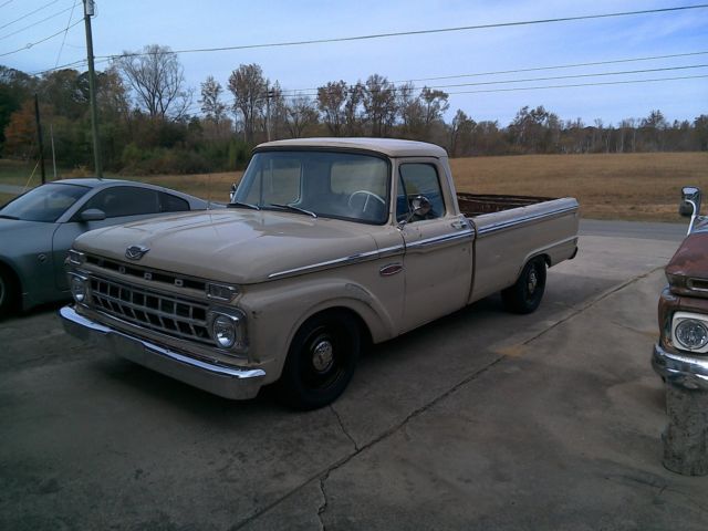 1965 White Ford F-100 Pickup Truck
