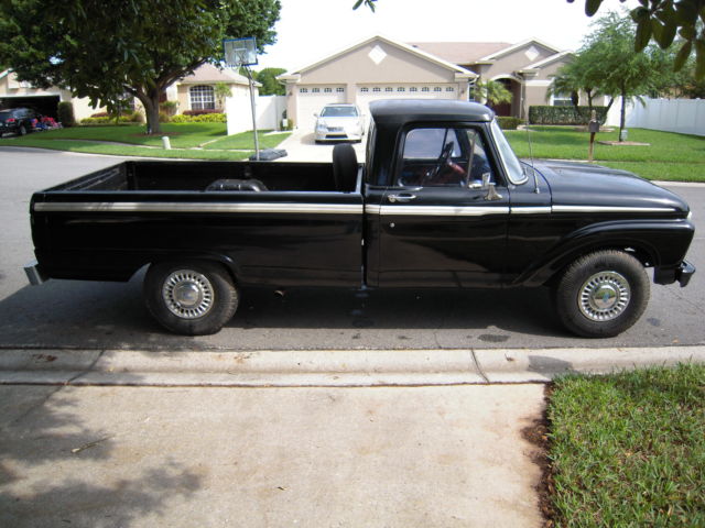 1965 Black Ford F-100 Pickup - Longbed