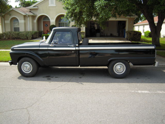 1965 Black Ford F-100 Pickup - Longbed