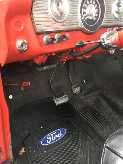 1965 gray Ford F-100 Standard Cab Pickup