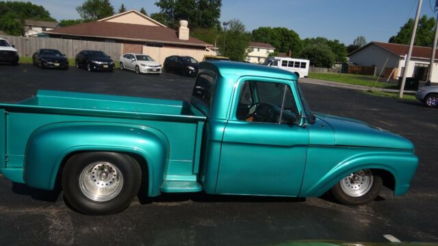 1964 Teal Ford F-150 Standard Cab Pickup