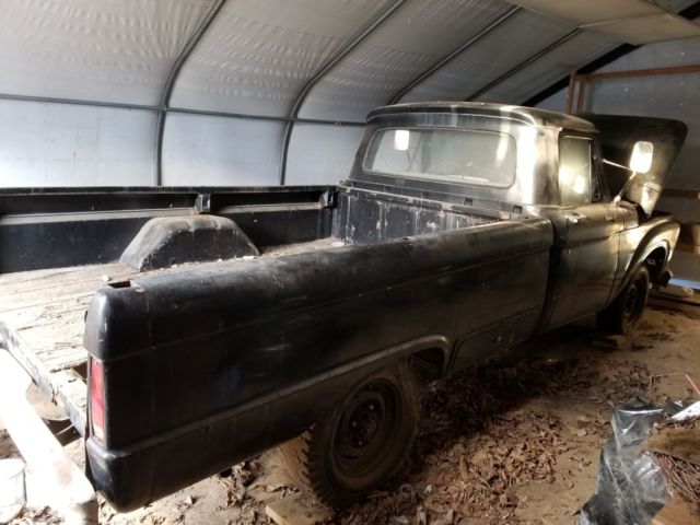 1965 Black Ford F-250 Standard Cab Pickup