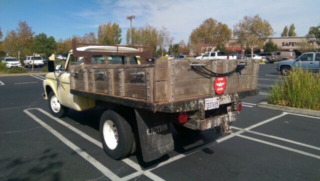 1965 Yellow Ford F-250 Cab & Chassis