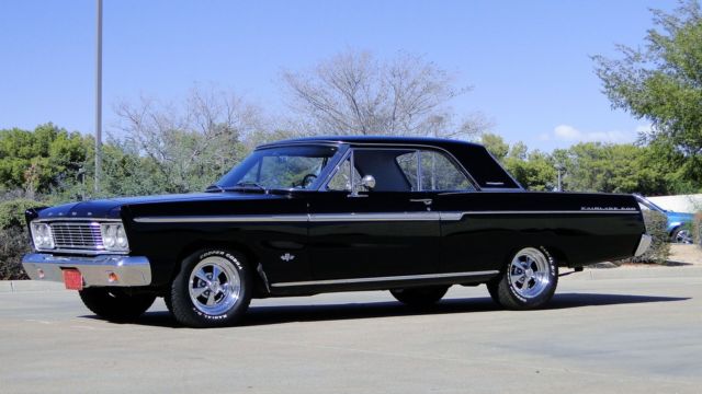 1965 Black Ford Fairlane Coupe