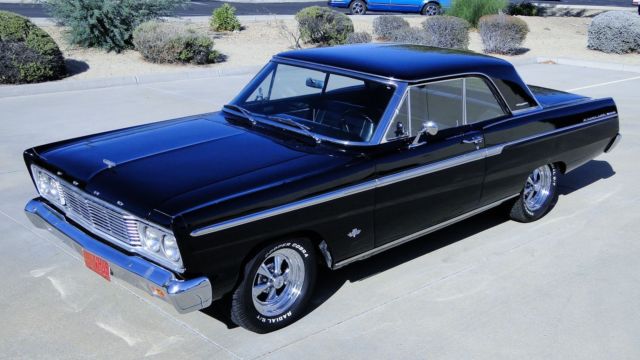 1965 Black Ford Fairlane Coupe
