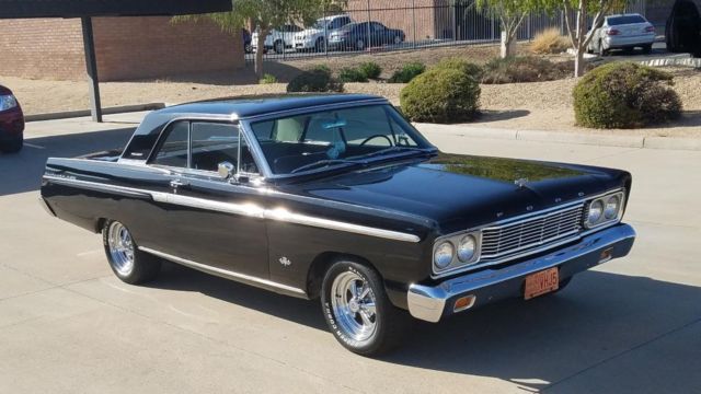 1965 Black Ford Fairlane Coupe