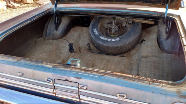 1965 Blue Ford Fairlane Coupe