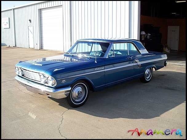 1965 Blue Ford Fairlane Coupe