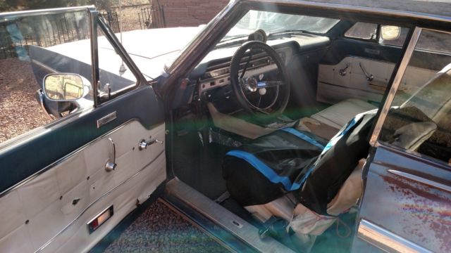 1965 Blue Ford Fairlane Coupe