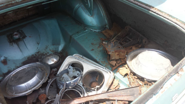 1965 Blue Ford Fairlane 2 dr.