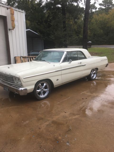1965 White Ford Fairlane Coupe