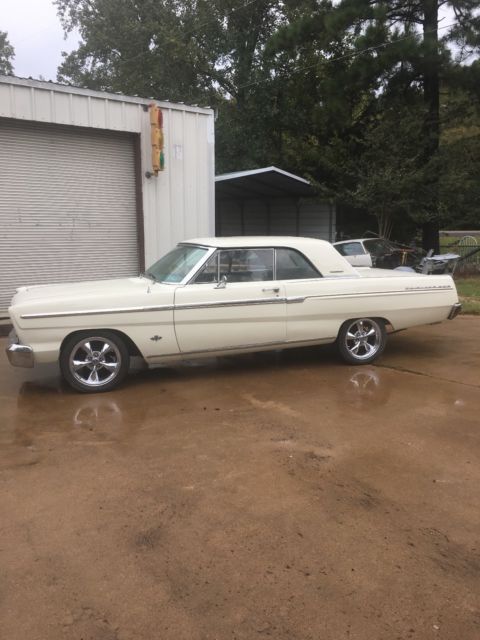 1965 White Ford Fairlane Coupe
