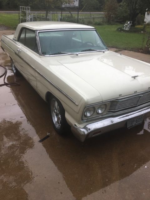 1965 White Ford Fairlane Coupe