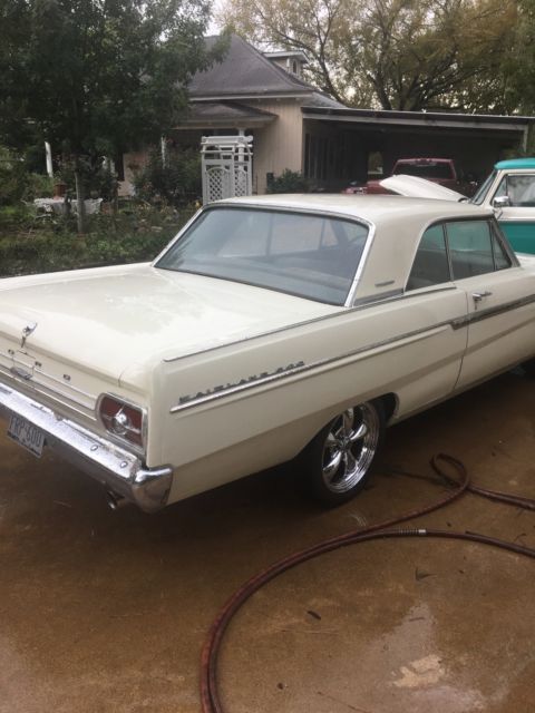 1965 White Ford Fairlane Coupe