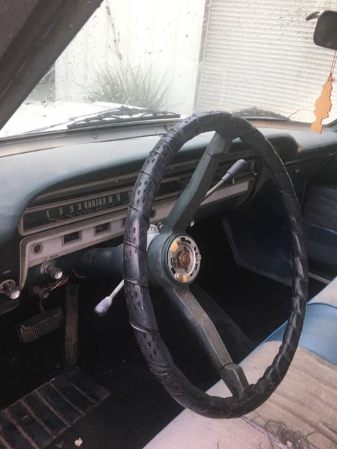1965 White Ford Fairlane Coupe
