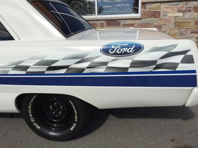 1965 White Ford Fairlane --