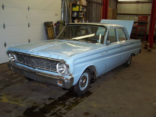 1965 Blue Ford Falcon Sedan