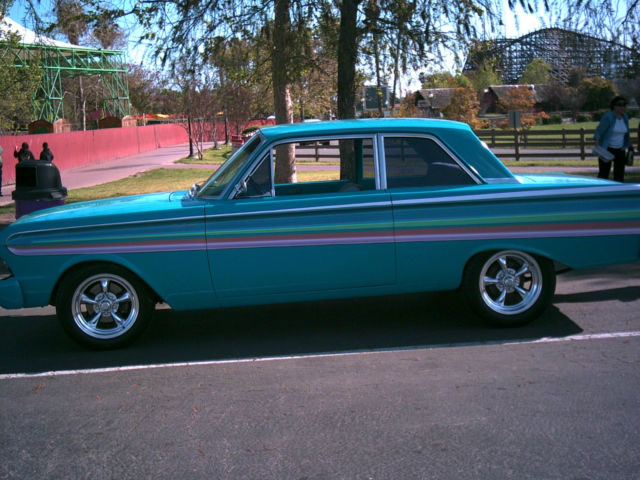 1965 White Ford Falcon Sedan