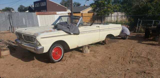 1965 WHITE Ford Falcon Convertible