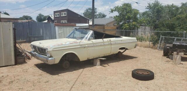 1965 WHITE Ford Falcon Convertible