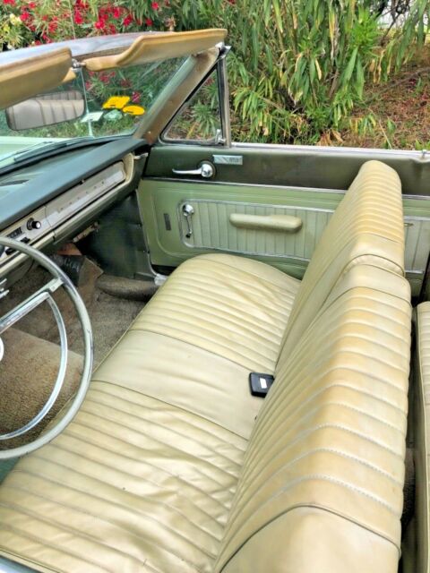 1965 Green Ford Falcon Convertible