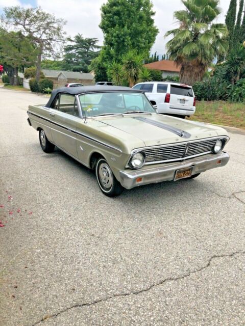 1965 Green Ford Falcon Convertible
