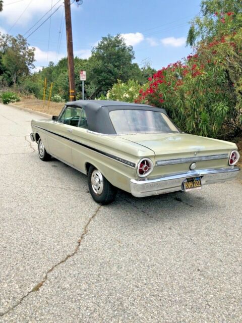 1965 Green Ford Falcon Convertible