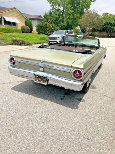 1965 Green Ford Falcon Convertible