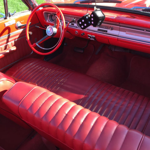 1965 Red Ford Falcon Convertible