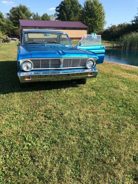 1965 Blue Ford Falcon Coupe