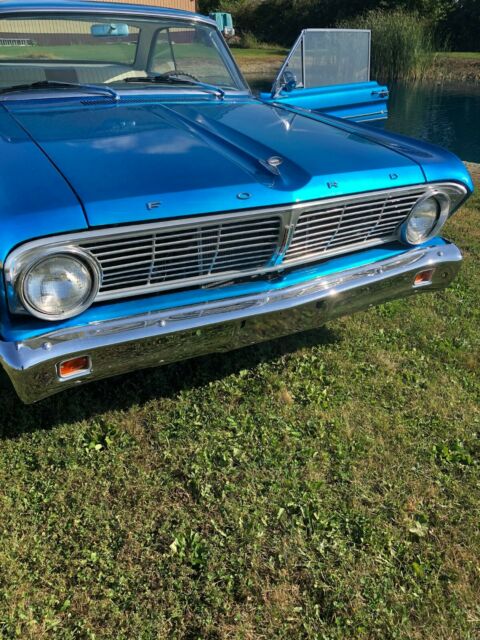 1965 Blue Ford Falcon Coupe