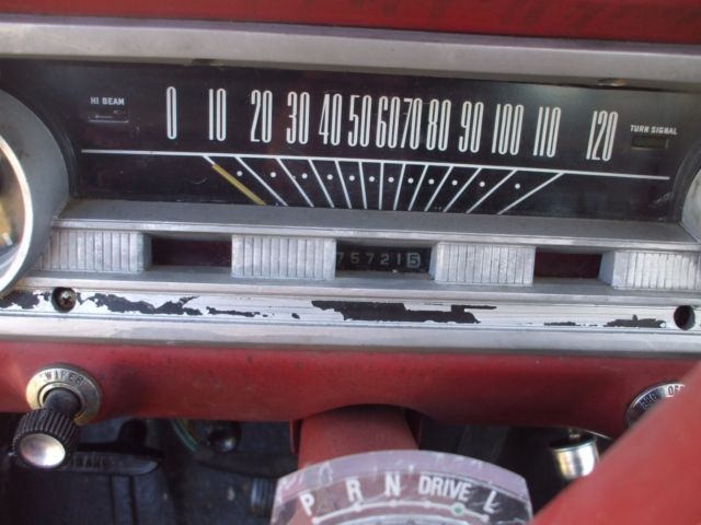 1965 White Ford Falcon Sedan