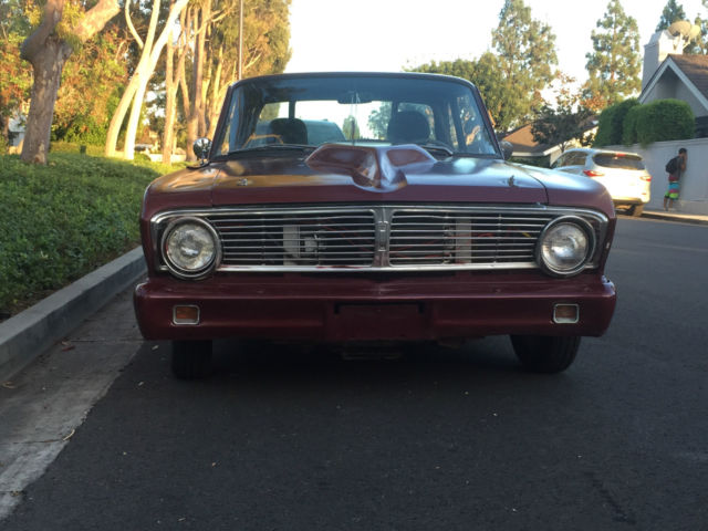19650000 Red Ford Falcon Coupe